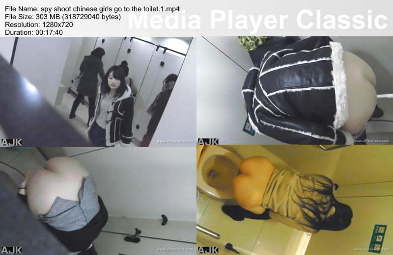 spy shoot chinese girls go to the toilet.1